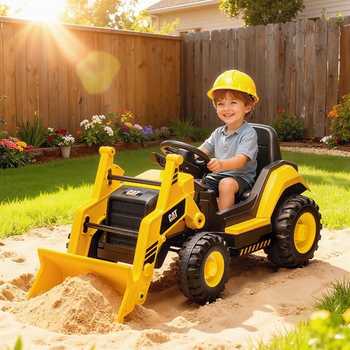 Ruspa elettrica bambini 6 - ruspa,