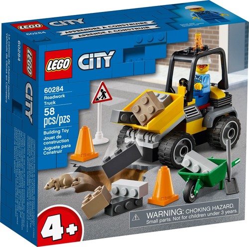Lego 60284 ruspa da - ruspa, cantiere